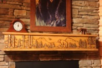 CM-118 Bear Mountain - Fireplace Mantels & Shelves