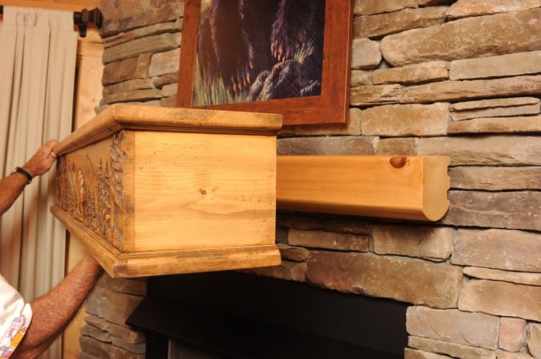 Retrofit Your Fireplace Mantel Fireplace Mantels & Shelves