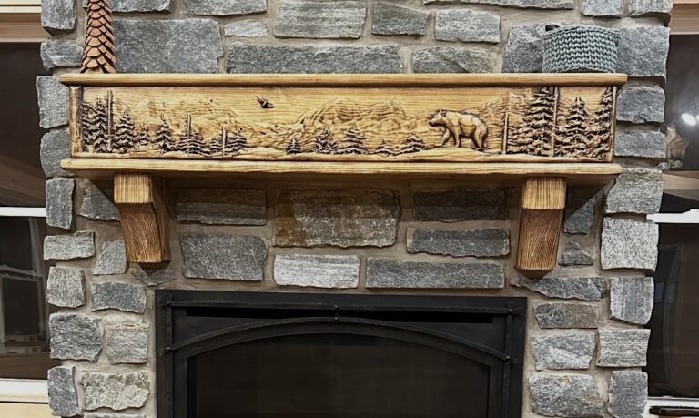 Bear Mountain Mantel