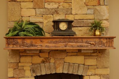 Bear Lake Fireplace Mantel