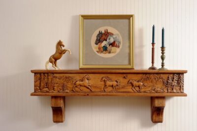 Stallion Fireplace Mantel