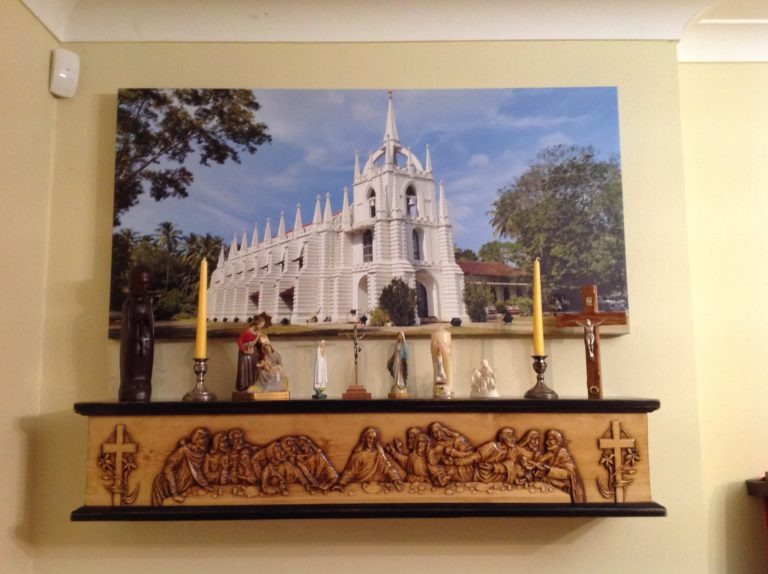 The Last Supper Mantel Shelf