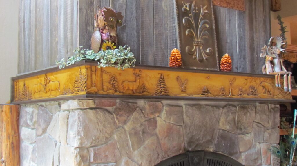 Wyoming Fireplace Mantel